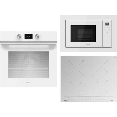 Set Teka HLB 8600 WH + ML 8210 BIS WH + IZC 64630 MST WH