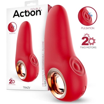 Image 1 of Action Trazy Stimulator with Pulsation Red