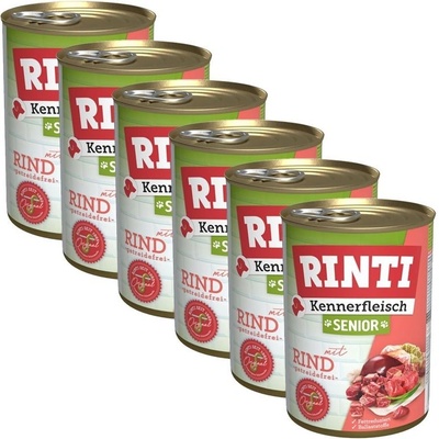 Rinti Adult Senior hovädzie 6 x 400 g