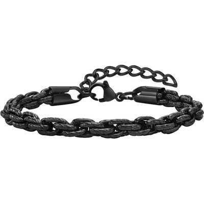 Talitha Черна стоманена гривна