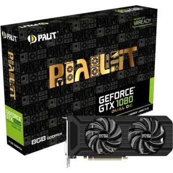 Palit GeForce GTX 1080 Dual OC 8GB GDDR5X 256bit (NEB1080U15P2-1045D)