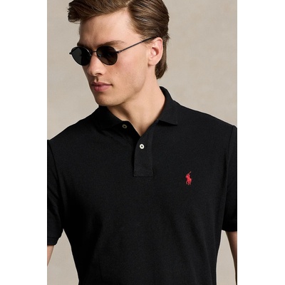 Ralph Lauren Памучна тениска с яка Polo Ralph Lauren BASIC MESH (710783656020)