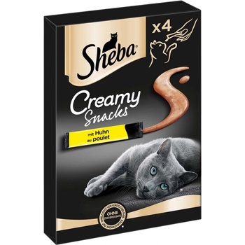 Sheba Creamy Snacks s kuřecím masem 8 x 12 g