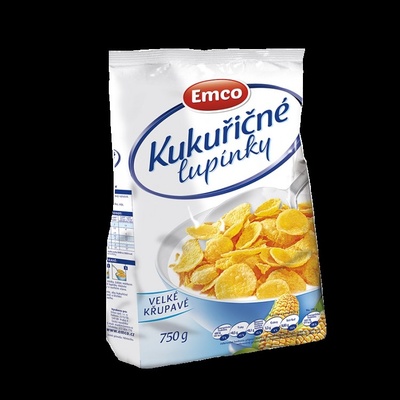 Emco kukuřičné lupínky 750 g
