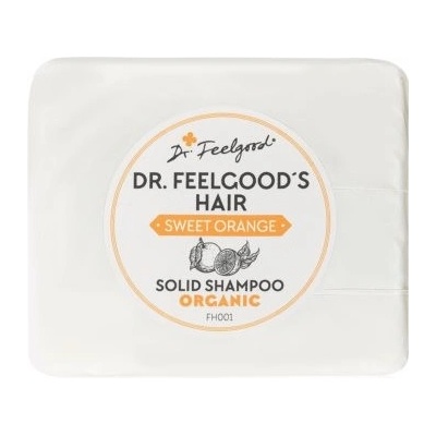 Dr. Feelgood organický tuhý šampon Sweet Orange 100 g