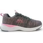 Slazenger Дамски маратонки Slazenger Jenson Trainer Womens - Grey/Pink