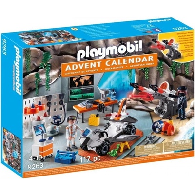 Playmobil 9263 Spy Team dílna Adventný kalendár