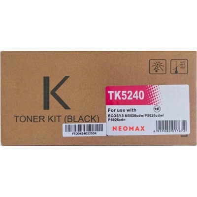 Compatible Тонер касета за Kyocera M5526CDN/M5526CDW/P5026CDN/P5026CDW - Magenta - KT-TK5240M - Neomax - Неоригинална, заб. : 3000 брой копия (KT-TK5240M)