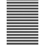 vidaXL Зеброва щора 155x200 см Ширина на плата 150, 9 см полиестер (4014272)