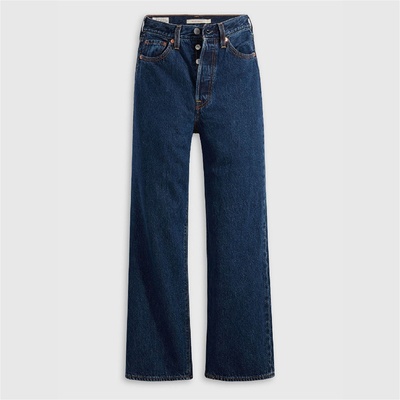 Levi's Дънки Levis Women's Ribcage Ankle Straight Leg Jeans - Dark Mineral