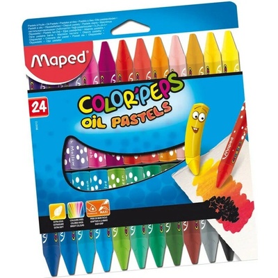 Maped Olejové pastely Color´Peps 24 ks