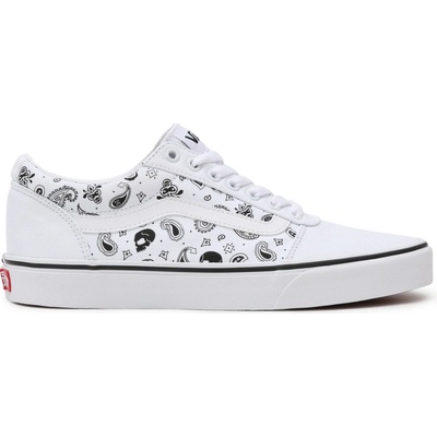 Vans MN Ward (Skull Bandana) white/white Biela