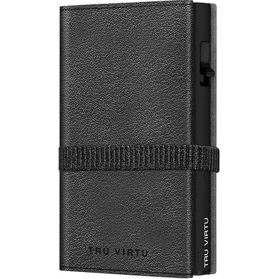 Tru Virtu Click & Slide Strap Cross Nappa Black