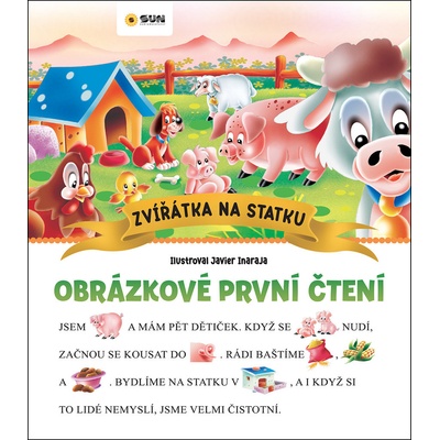 Zvířátka na statku - Obrázkové první čtení