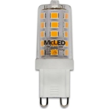 McLED LED žárovka G9 3,5W 35W teplá bílá 3000K