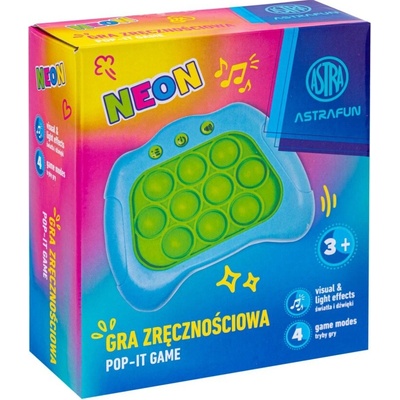 AstraFUN Elektronická POP-IT hraNeon Line