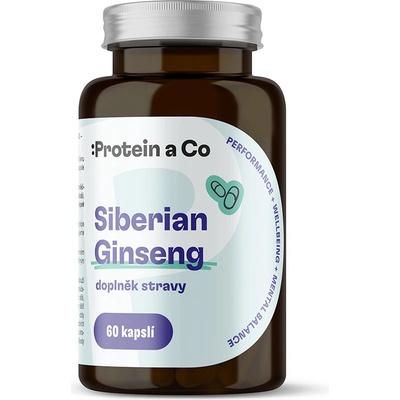 Protein & Co. Sibírsky ženšen 60 kapsúl