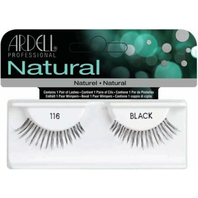 Ardell Natural 1 pár umelých rias Black 116
