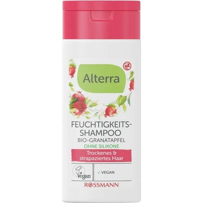 Alterra Naturkosmetik Šampon na suché vlasy granátové jablko mini 50 ml