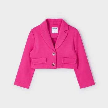 MAYORAL Връхна дреха тип сако в цикламен цвят за мини момиче Майорал