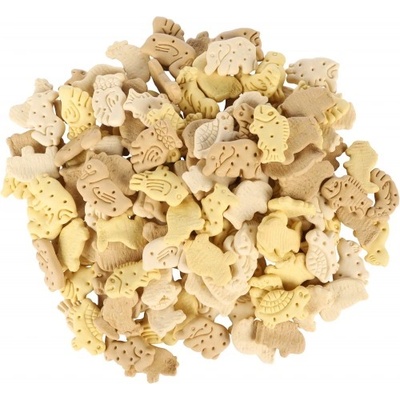 Flamingo Snacks Crunch Biscuit Animal figures with vanilla flavour - лакомство за куче, ванилови бисквитени животинчета 500 гр, Белгия - 501458