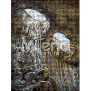 Milena Style Пещера Проходна - гоблен със схема конци Ariadna 1: 1