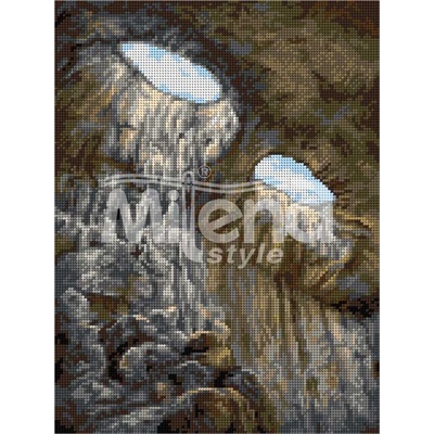 Milena Style Пещера Проходна - гоблен със схема конци Ariadna 1: 1