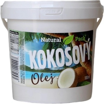Natural pack Kokosový olej BIO 1000 ml