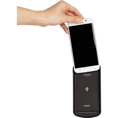 Knomo DropGo Wireless 4500mAh power bank - безжична външна батерия за мобилни устройства с iOS и Android
