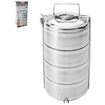 ORION Jídlonosič termo nerez 4 patra 16 cm