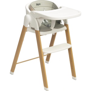 Caretero Столче за хранене 3 в 1 Caretero - Triplo, Grey (TERO-7730) - baby