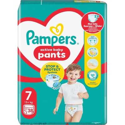 Procter and Gamble Памперс Панталонки Jumbo Pack S7 (38 бр. /фол)