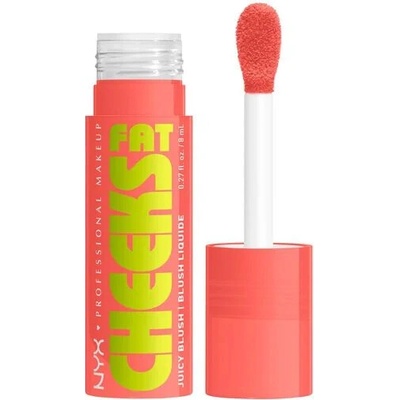 NYX Professional Makeup Fat Cheeks Juicy Blush tekutá tvářenka 8 ml