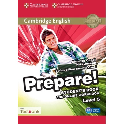 Cambridge English Prepare! Level 5 Student's Book and Online Workbook Annette Capel, Niki Joseph