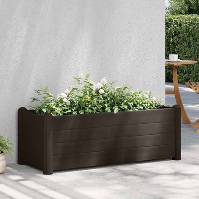 VidaXL Vyvýšený záhon PP moka 100 x 43 x 35 cm