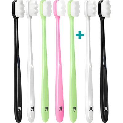 Nanosmile Ultrajemný zubní kartáček Multicolor 7 ks