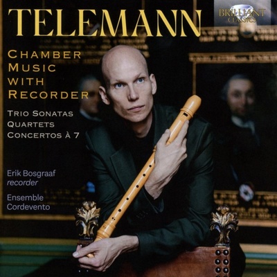 Georg Philipp Telemann Chamber Music With Recorder Erik Bosgraaf CD
