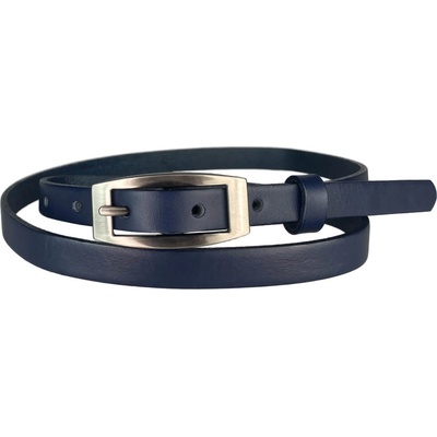 Penny Belts dámský kožený opasek 15-2-56 Tmavě Modrý