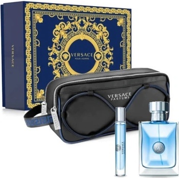 Versace Pour Homme EDT 100 ml + EDT 10 ml + kosmetická taška dárková sada
