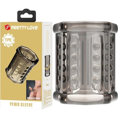 Текстуриран пенис ръкав, еластичен - Pretty Love Ronael Sleeve (D-242500)