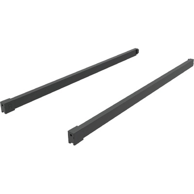 Cemux Podelný reling pro zásuvku H box antracitový 450 mm