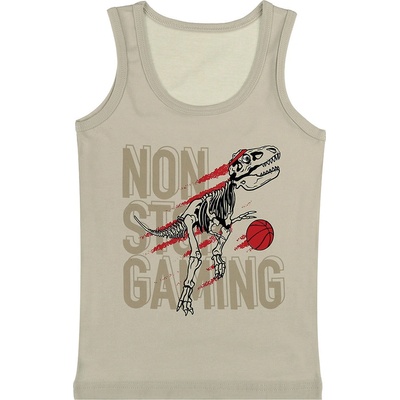 Evona chlapecký nátělník se širokými ramínky F béžová