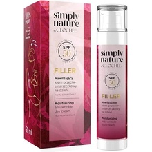 Simply Nature by Clochee FILLER SPF 50 Hydratační denní krém proti vráskám 50 ml