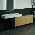 Ideal Standard Atelier Conca стенен шкаф с 2 чекмеджета и плот 160 см, светло дъбово покритие (T4331Y6)