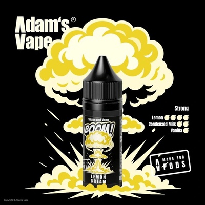 Adams vape Boom! Shake & Vape Lemon Cream 5 ml