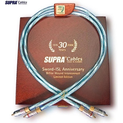 Supra Cables Supra Word ISL Audio - Референтен RCA-cinch сигналния кабел - 1, 5 м (071890)
