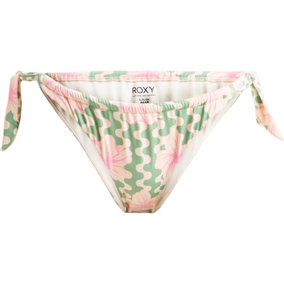 Roxy Дамско бикини долнище Roxy Women's Hibiscus Daze Ties Moderate Bikini bottom - Basil Party Waves Yw - размер XL (150-4904-0115)