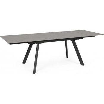 Bizzotto Jarkko black ext table 160-240x90 (0731274)