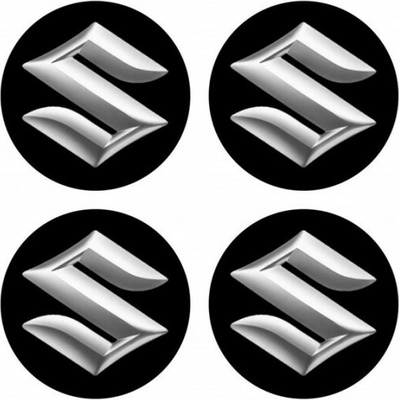 Samolepky živicové 3D SUZUKI 4ks AutoZulu