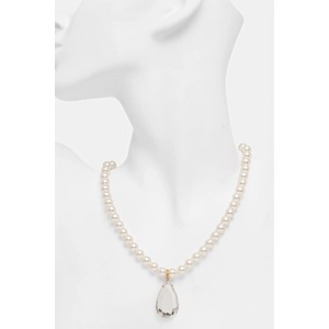 Lilou колие дамско Glamour (275/380/LAN/PEB/BIA/PO)